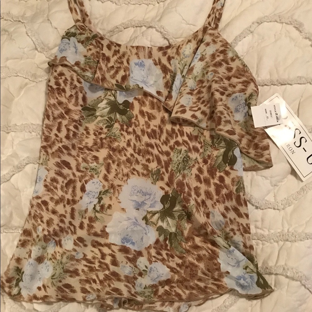 Dress-U by Sharon Spaghetti Strap Blouse